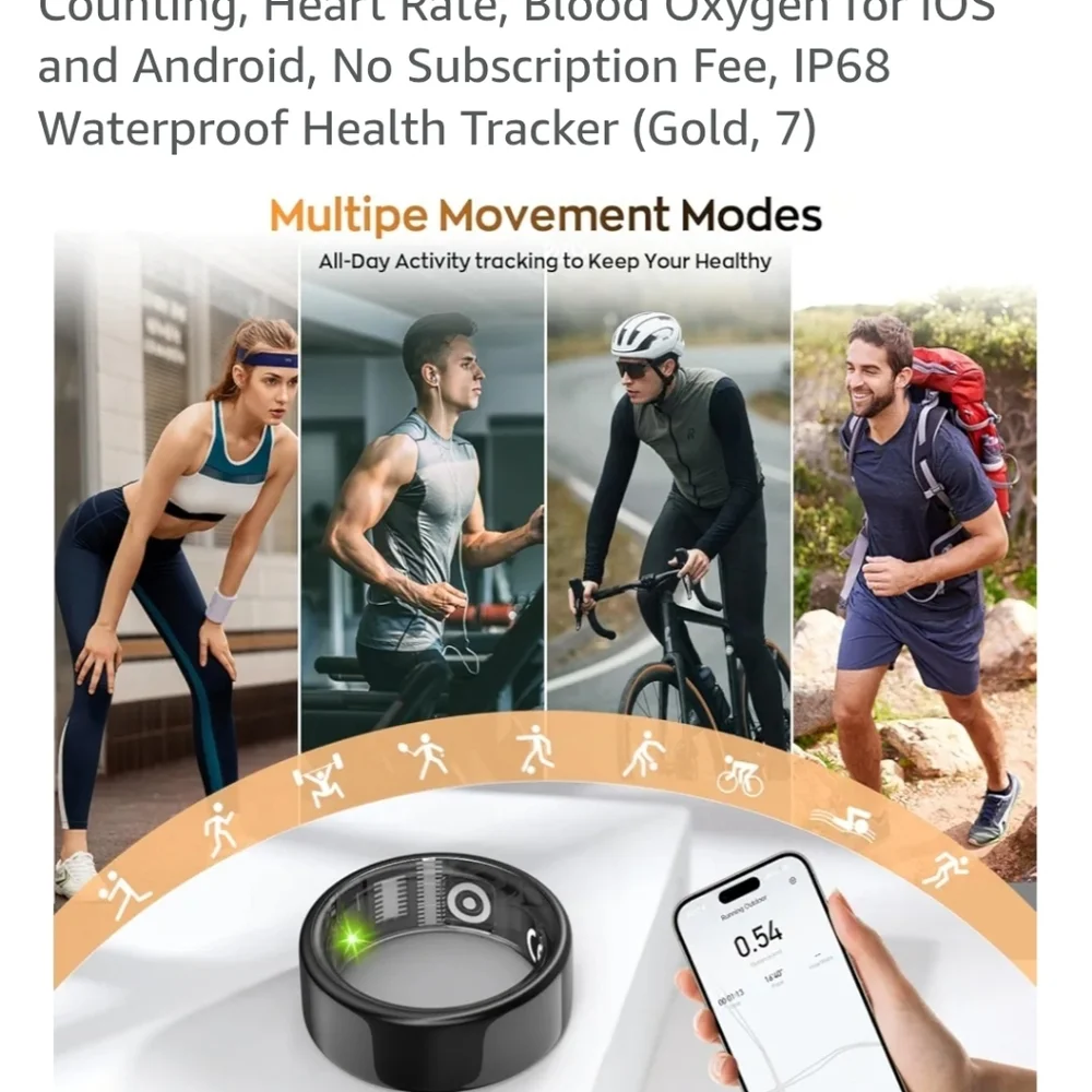 Smart Ring Health Tracker